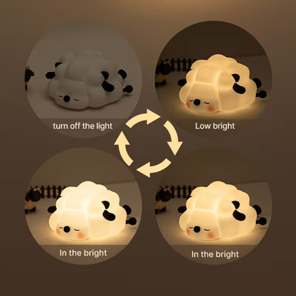 Lampă oiță - lumină caldă