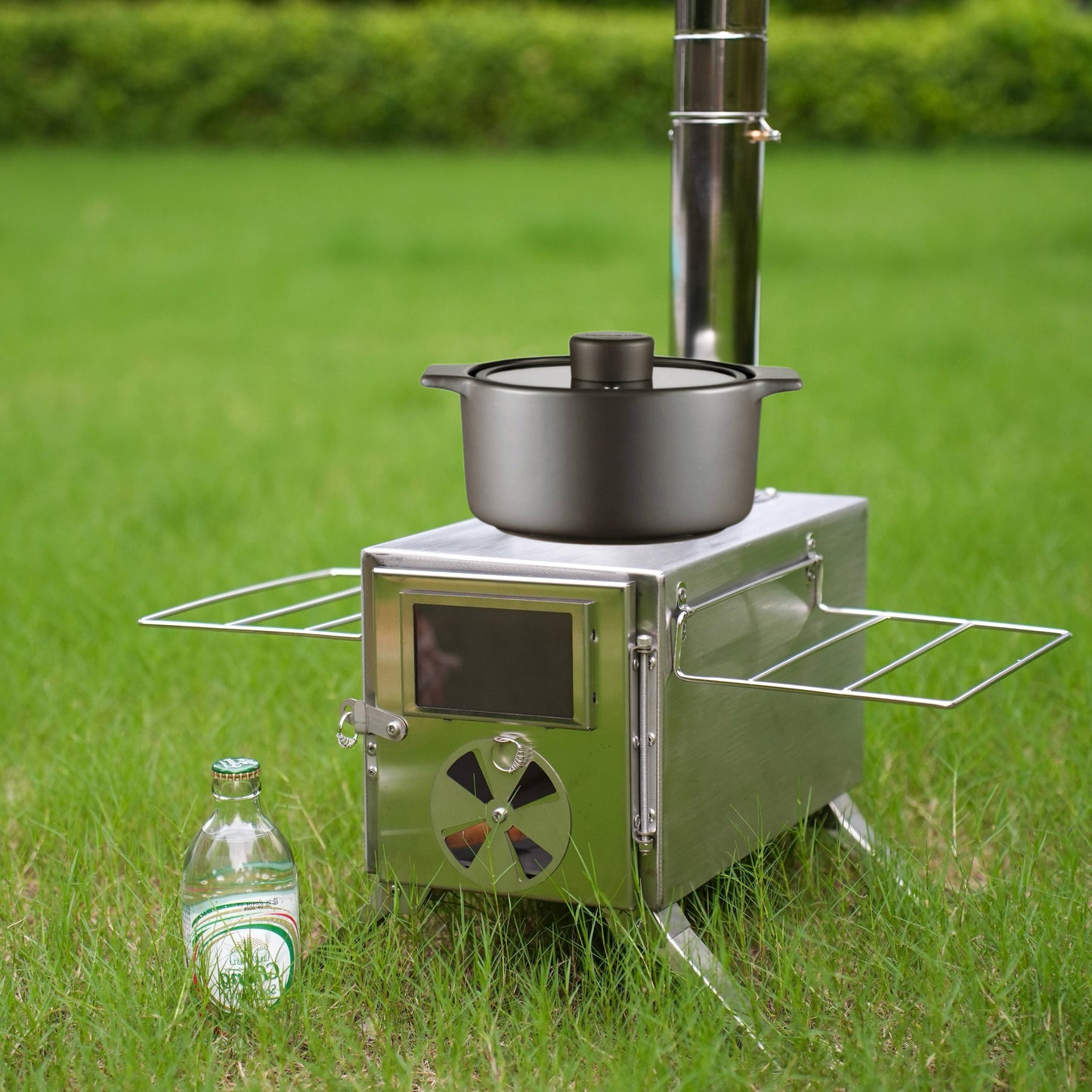 Plită camping din oțel