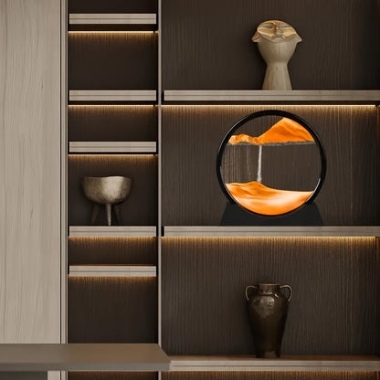 Decor cu nisip în mișcare