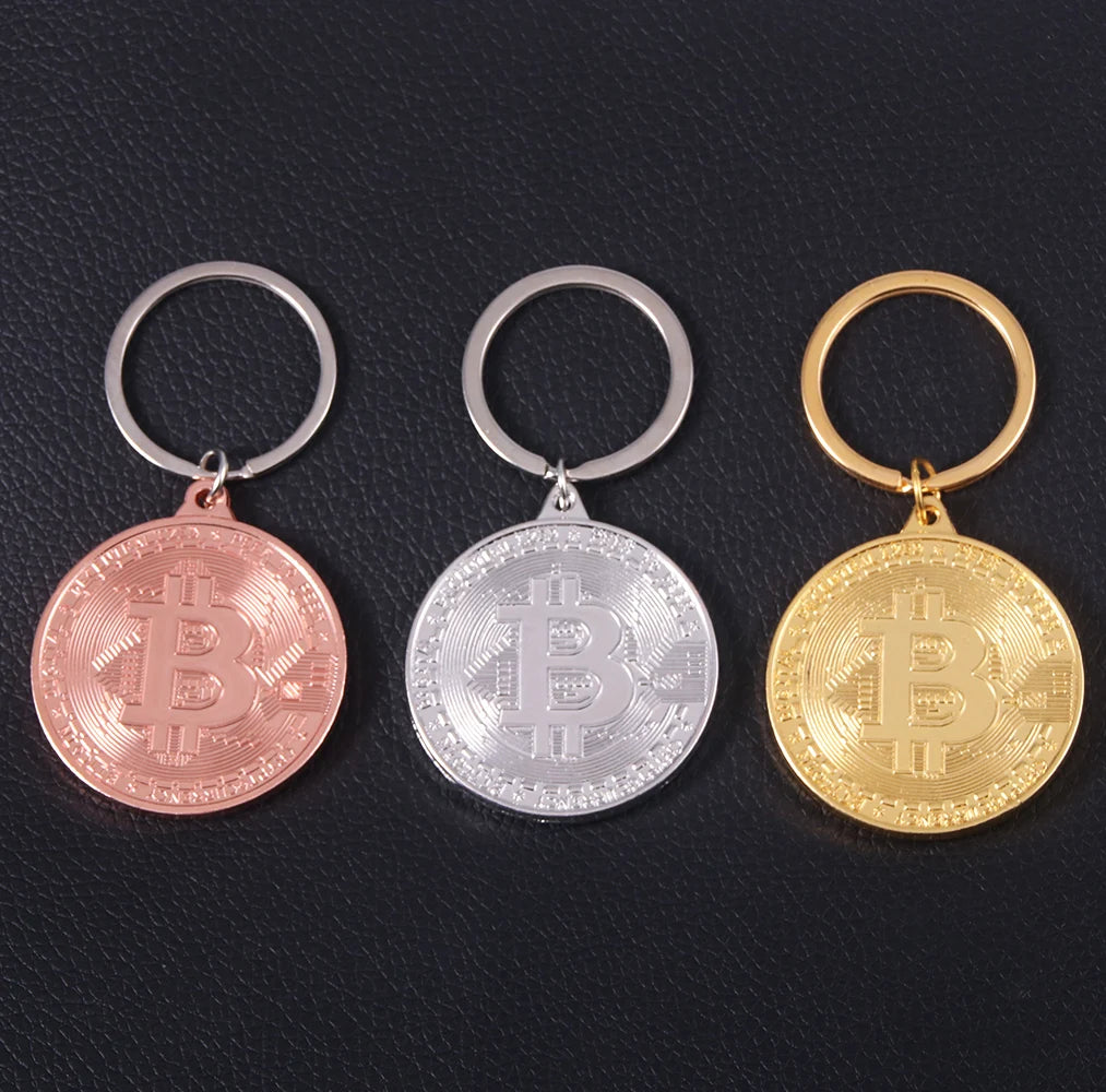 Bitcoin accesoriu pentru chei