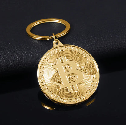 Bitcoin accesoriu pentru chei
