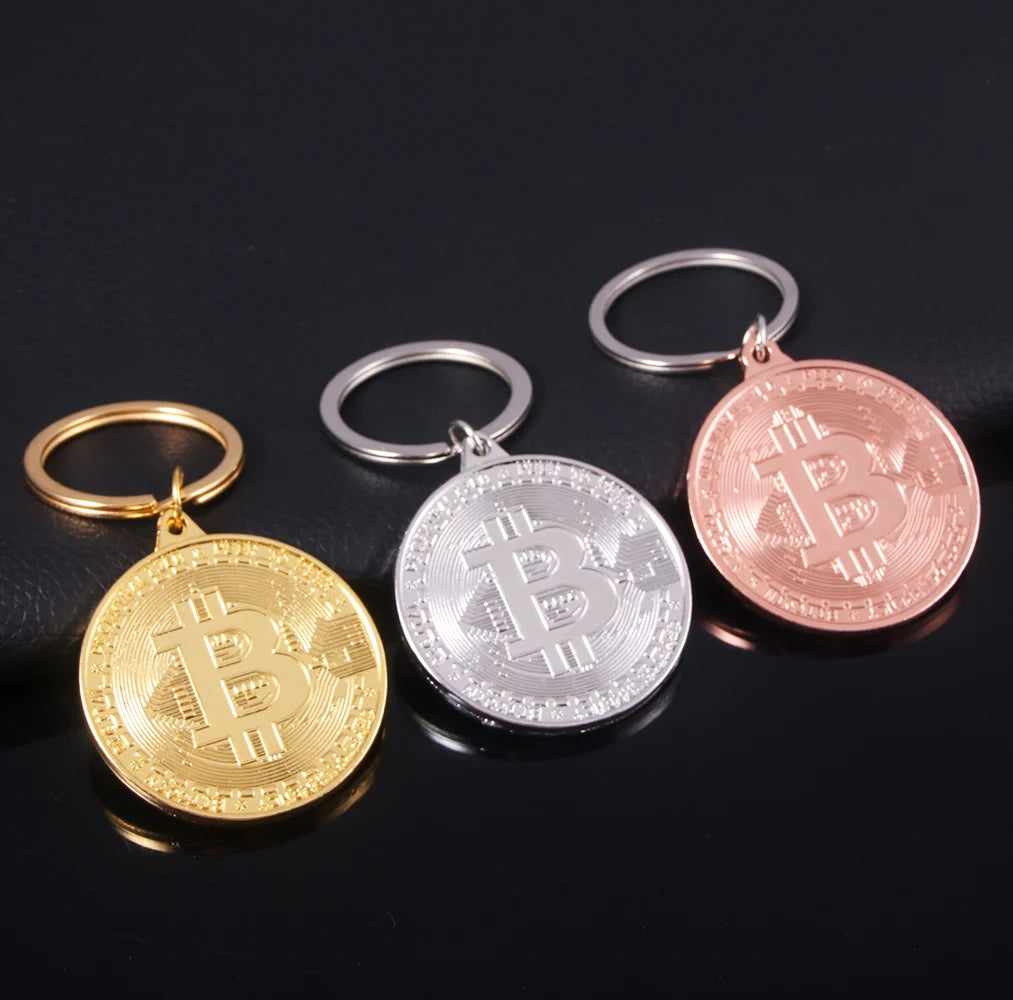 Bitcoin accesoriu pentru chei