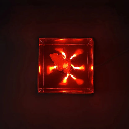 Lampă cub pe baterii