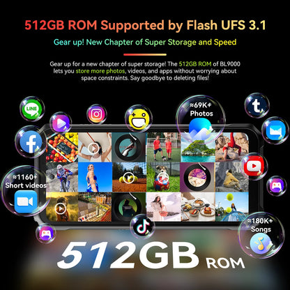 Blackview 9000 2.4K FHD 512GB