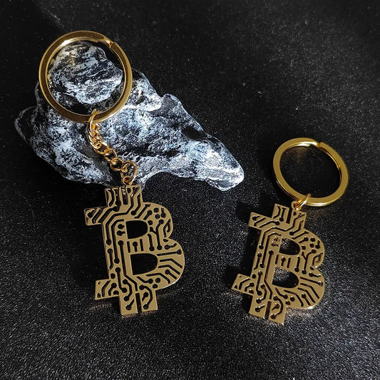 Bitcoin accesoriu pentru chei