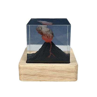 Lampă cub pe baterii