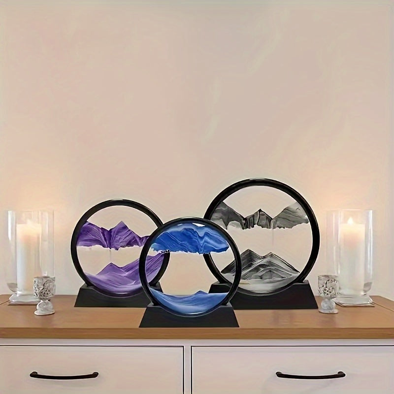 Decor cu nisip în mișcare