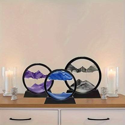 Decor cu nisip în mișcare